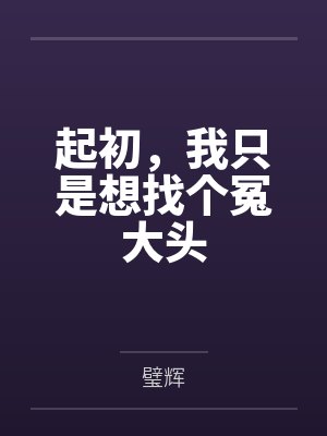 起初，我只是想找个冤大头by璧辉